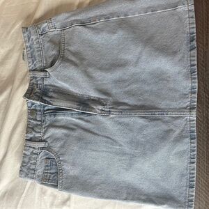 shein denim skirt
